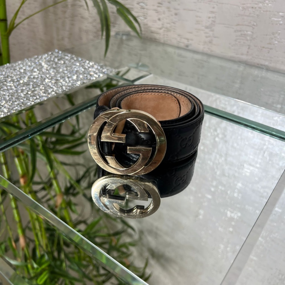 Gucci leather belt